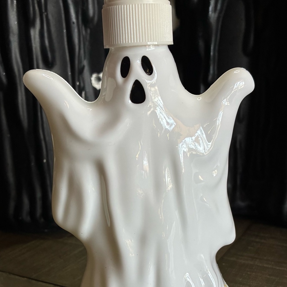 White Ghost Shaped Soap Dispenser